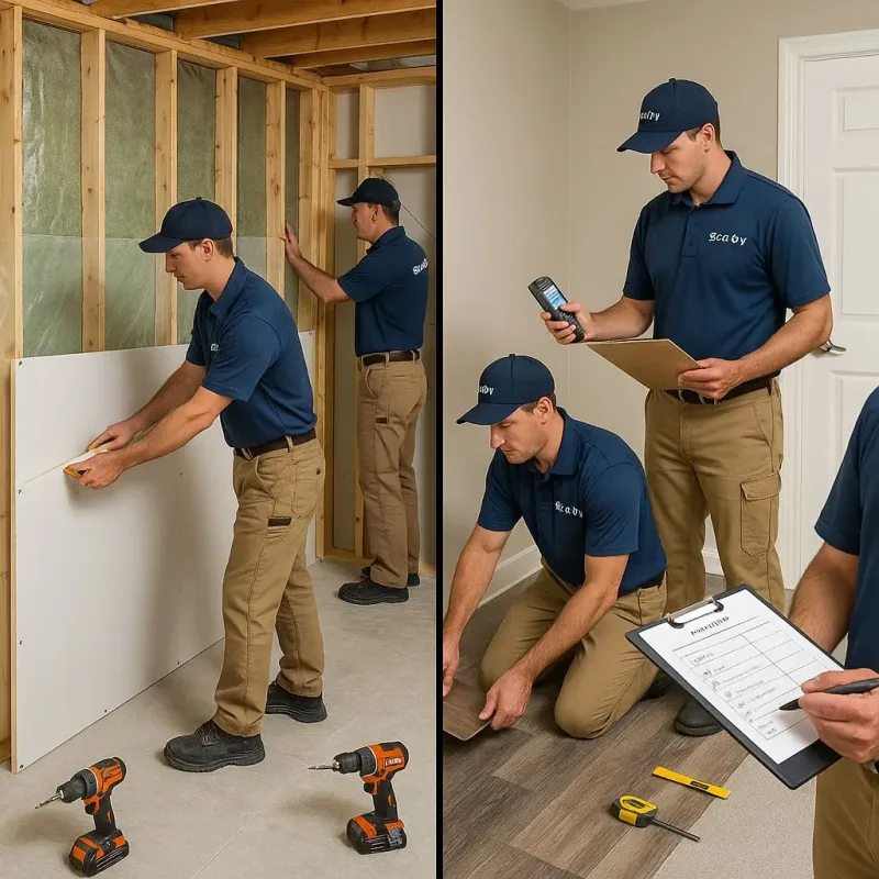 Repairs and Reconstruction process in Lancaster, KY