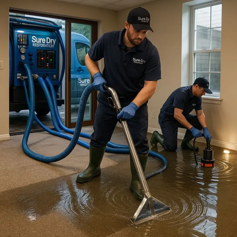 Water Extraction and Removal process in Lancaster, KY
